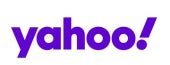 The Yahoo logo in purple on a white background.